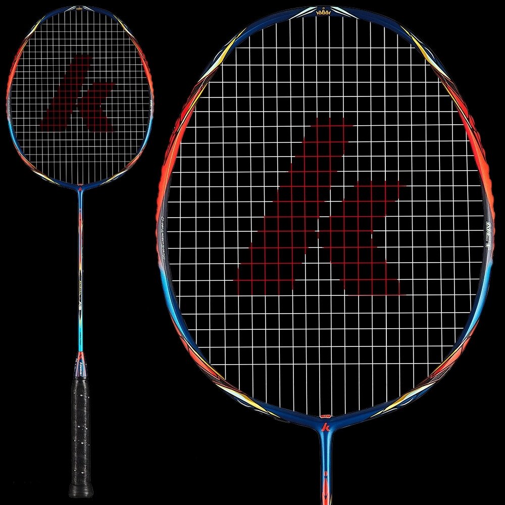Profesionali badmintono raketė Kawasaki K9 Blue 3U 1 Profesionali badmintono raketė Kawasaki K9 Blue 3U 1