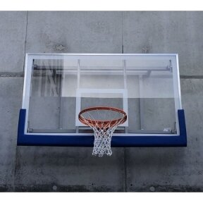Profesionali krepšinio lenta grūdinto stiklo 180x105x1 cm