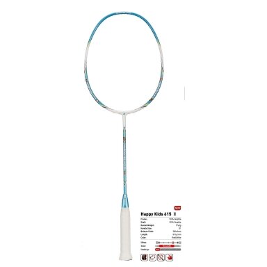 Profesionali badmintono raketė vaikiška Kawasaki HAPPY KIDS 650 Blue