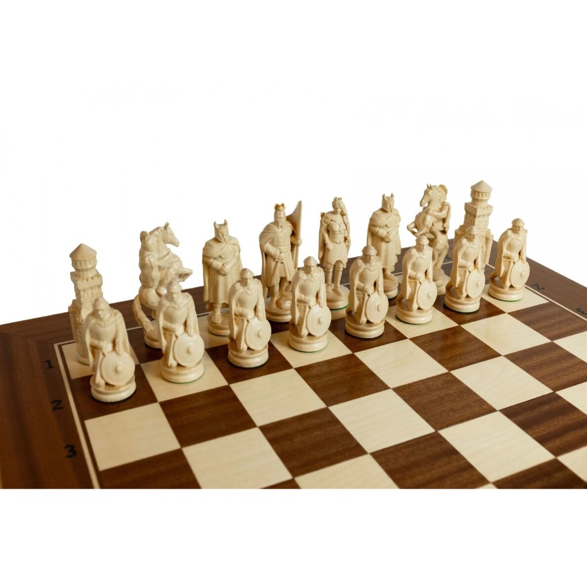 Šachmatai Knight 645x323x80mm, karalius 125mm 7 Šachmatai Knight 645x323x80mm, karalius 125mm 7