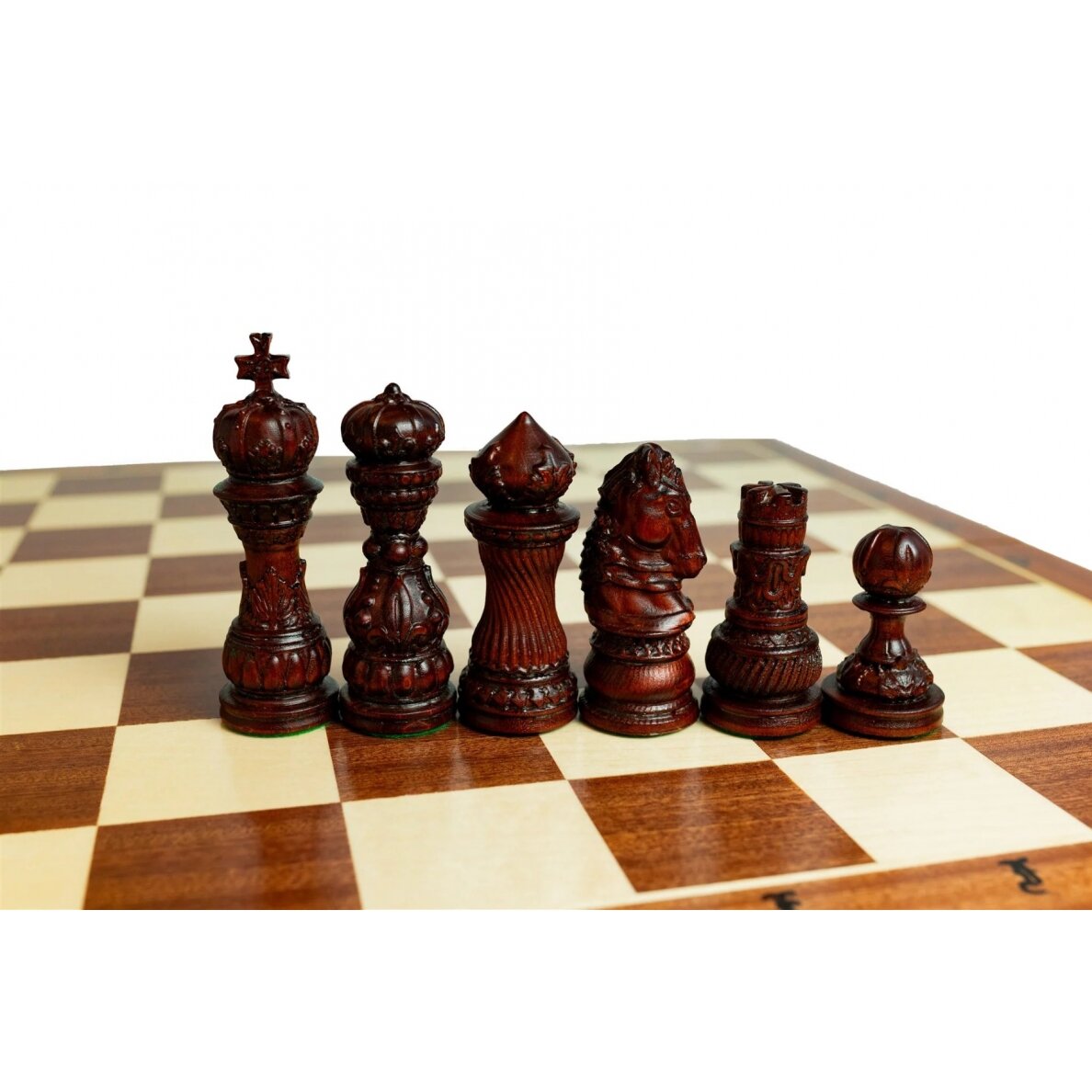 Šachmatai Mars 590x295x70mm, karalius 125mm 4 Šachmatai Mars 590x295x70mm, karalius 125mm 4