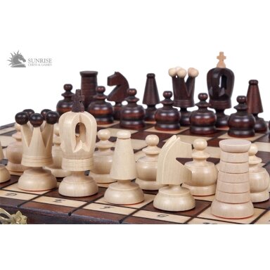 Šachmatai Royal Maxi 310x155x45mm (karalius 65mm)