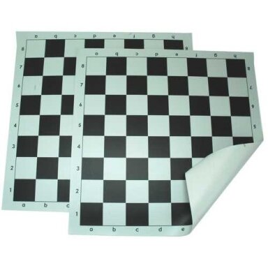 Šachmatų ir šaškių plastikinė lenta 470x470mm Šachmatų ir šaškių plastikinė lenta 470x470mm