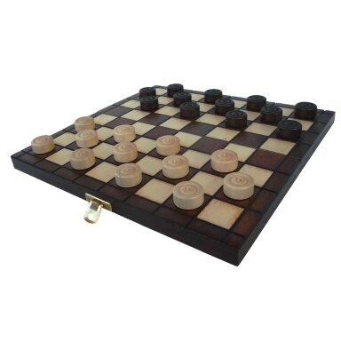 Šaškės Checkers 25x12,5x3cm Šaškės Checkers 25x12,5x3cm