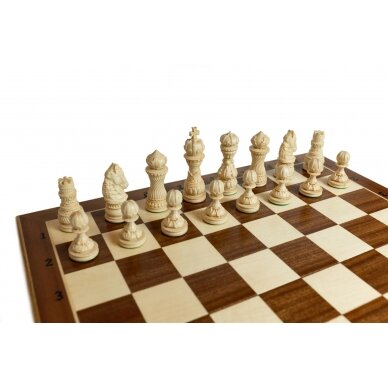 Šachmatai Mars 590x295x70mm, karalius 125mm