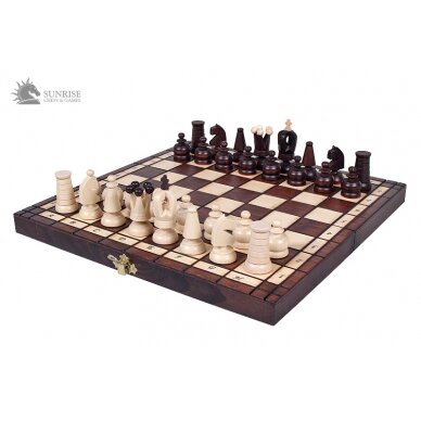 Šachmatai Royal Maxi 310x155x45mm (karalius 65mm) 5 Šachmatai Royal Maxi 310x155x45mm (karalius 65mm) 5