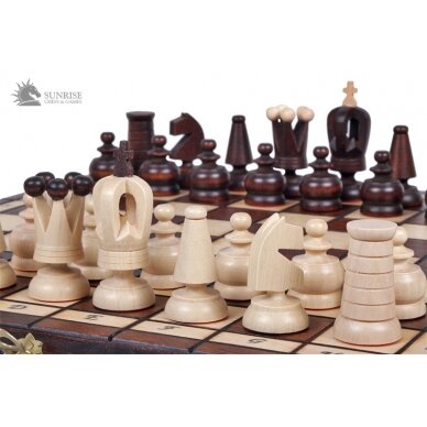 Šachmatai Royal Maxi 310x155x45mm (karalius 65mm) Šachmatai Royal Maxi 310x155x45mm (karalius 65mm)