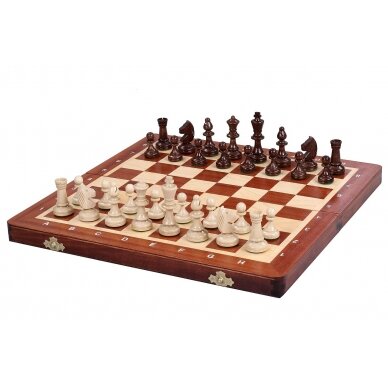 Šachmatai Tournament 3, 350x350x225mm, Karalius 65mm Šachmatai Tournament 3, 350x350x225mm, Karalius 65mm