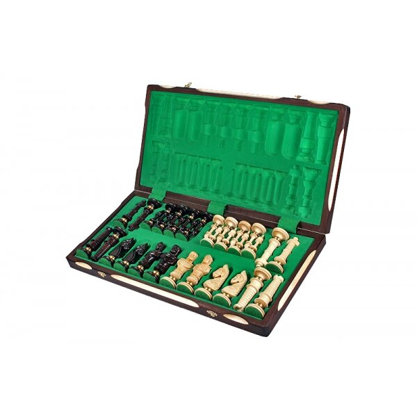 Šachmatai Royal DE LUX 650x325x80mm, karalius 130mm 5 Šachmatai Royal DE LUX 650x325x80mm, karalius 130mm 5