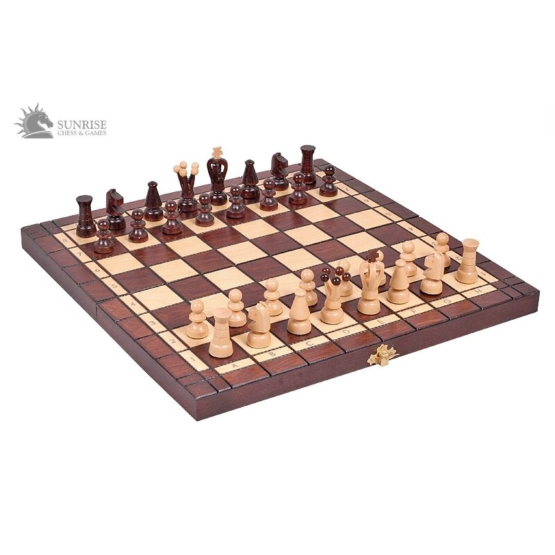 Šachmatai ir šaškės Small 350x175x45mm, karalius 60mm 5 Šachmatai ir šaškės Small 350x175x45mm, karalius 60mm 5