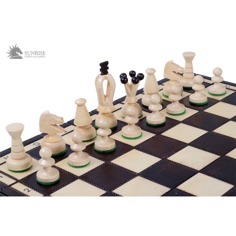 Šachmatai King's Medium 360x180x50mm, karalius 60mm 2 Šachmatai King's Medium 360x180x50mm, karalius 60mm 2
