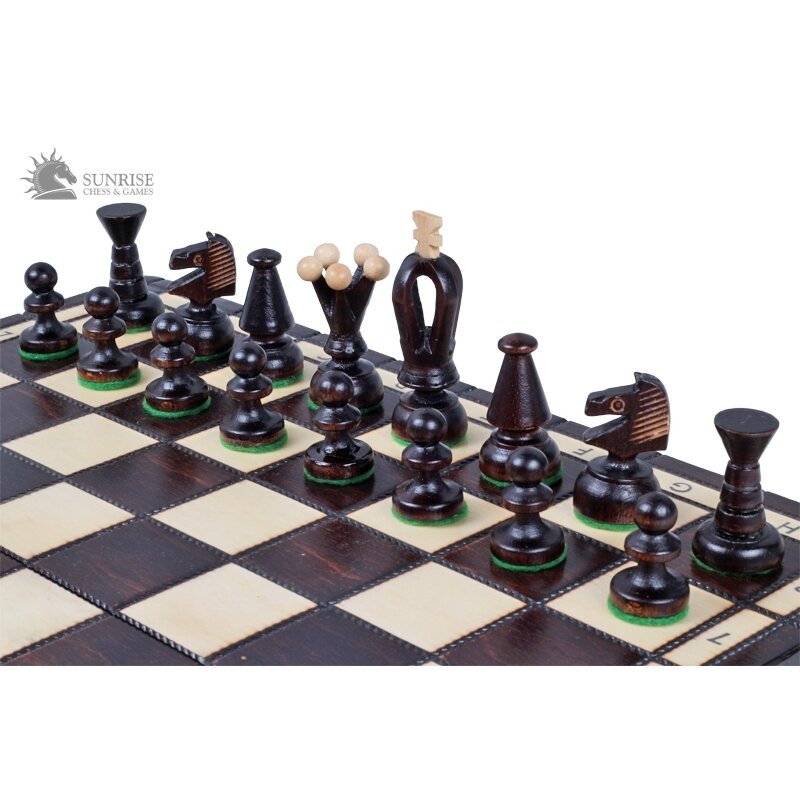 Šachmatai King's Medium 360x180x50mm, karalius 60mm 3 Šachmatai King's Medium 360x180x50mm, karalius 60mm 3