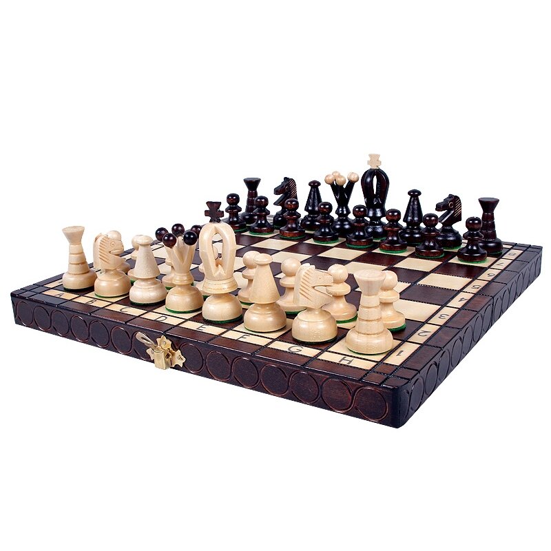 Šachmatai King's Small 300x150x50mm, karalius 60mm 3