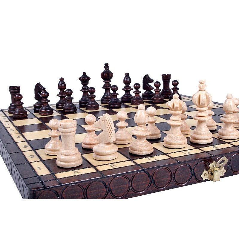 Šachmatai Olympic Small  360x180x50mm, karalius 65mm