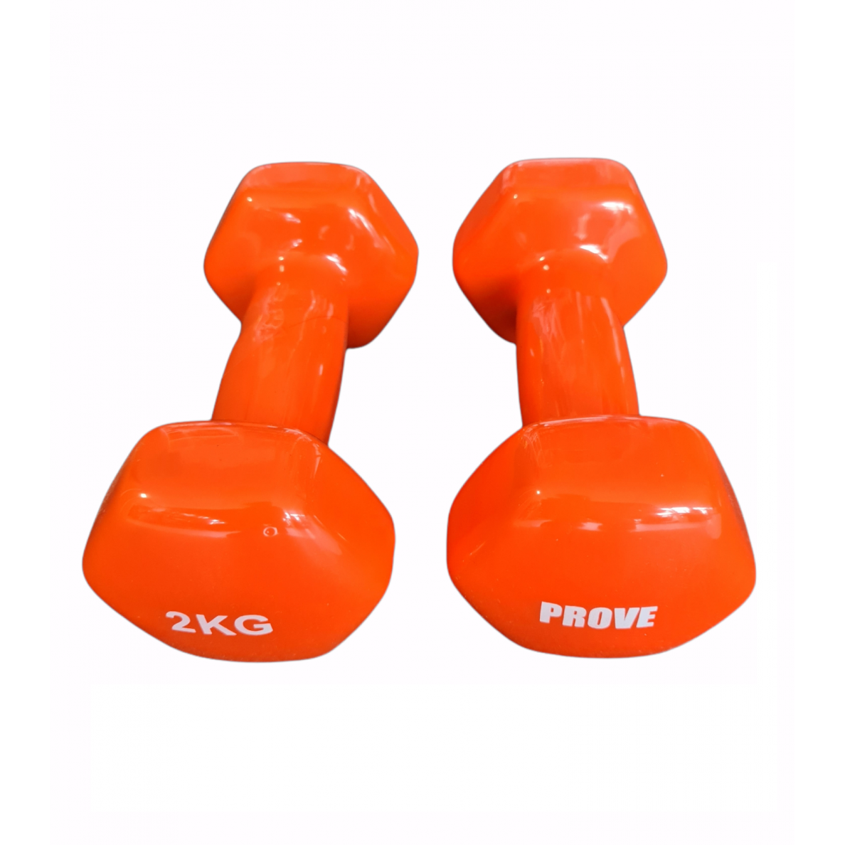 Šešiakampis aerobikos hantelis Prove 2kg (1vnt) 1 Šešiakampis aerobikos hantelis Prove 2kg (1vnt) 1