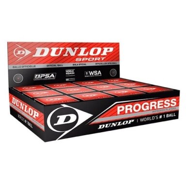 SKVOŠO KAMUOLIUKAI DUNLOP PROGRESS 1 RED DOT