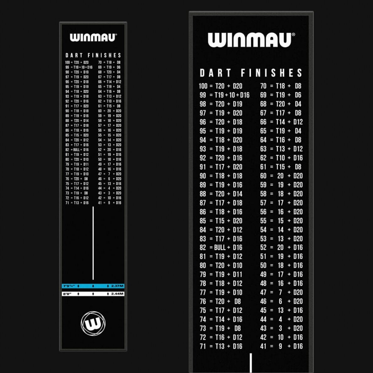 Smiginio kilimėlis Winmau Outshot Dart Mat Smiginio kilimėlis Winmau Outshot Dart Mat