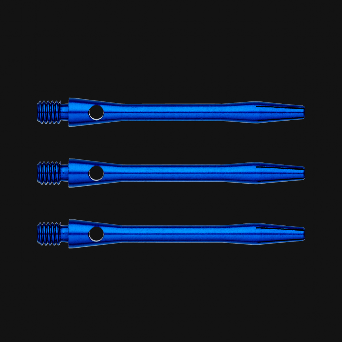 Smiginio strėlyčių koteliai Winmau Anodised Aluminium Medium Blue