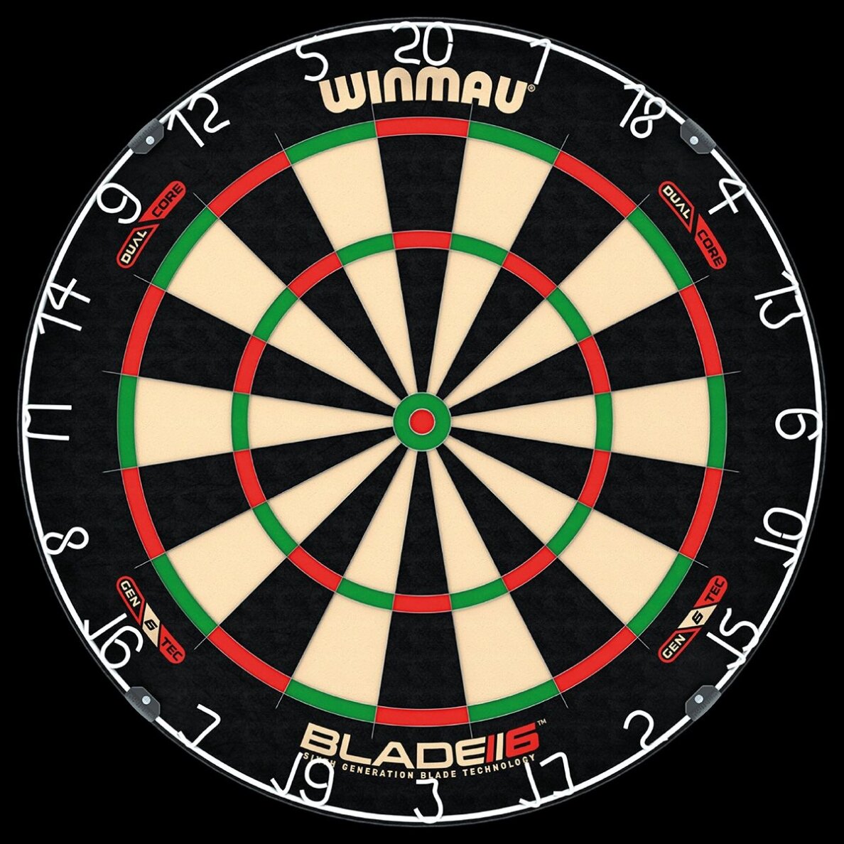 Smiginio taikinys Winmau Blade 6 Dual Core Dartboard Smiginio taikinys Winmau Blade 6 Dual Core Dartboard