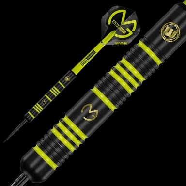 Smiginio strėlytės Winmau MVG Ambition Brass Darts 3x22g