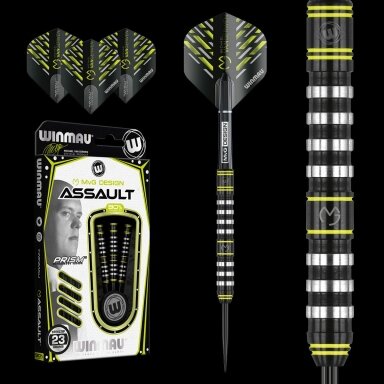 Smiginio strėlytės Winmau MVG Assault 90% Tungsten alloy -25g Smiginio strėlytės Winmau MVG Assault 90% Tungsten alloy -25g
