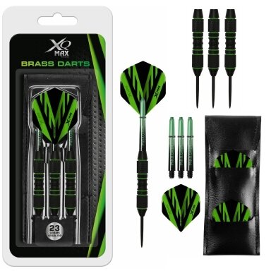Smiginio strėlytės XQMax Black Coated 3x23g Smiginio strėlytės XQMax Black Coated 3x23g