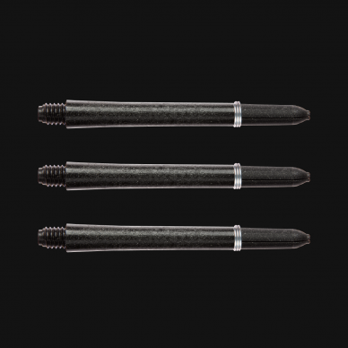 Smiginio strėlyčių koteliai Winmau Carbon Fibre Medium Black Dart Shaft Smiginio strėlyčių koteliai Winmau Carbon Fibre Medium Black Dart Shaft