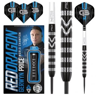 Smiginio strėlytės Red Dragon Gerwyn Price World Champion SE 3x26g