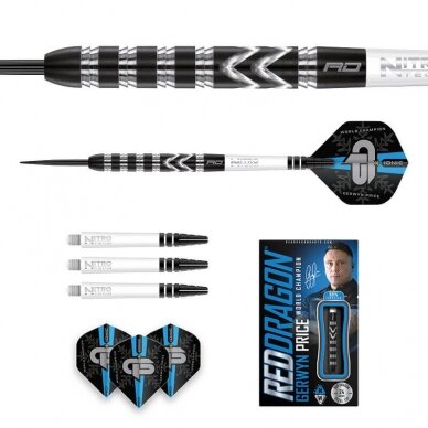 Smiginio strėlytės Red Dragon Iceman World Championship Special Edition 3x24g 2