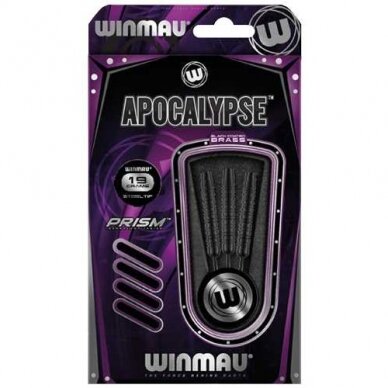 Smiginio strėlytės Winmau Apocalypse Brass Darts -19g Smiginio strėlytės Winmau Apocalypse Brass Darts -19g