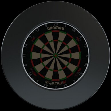Smiginio taikinio sienos apsauga Winmau Plain Black Dartboard Surround 1 Smiginio taikinio sienos apsauga Winmau Plain Black Dartboard Surround 1
