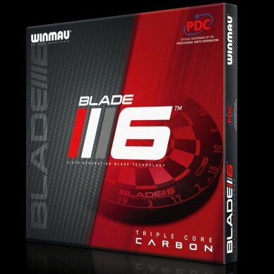 Smiginio taikinys Winmau Blade 6 Triple Core Dartboard 1 Smiginio taikinys Winmau Blade 6 Triple Core Dartboard 1