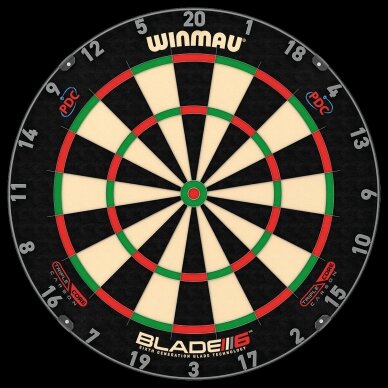 Smiginio taikinys Winmau Blade 6 Triple Core Dartboard Smiginio taikinys Winmau Blade 6 Triple Core Dartboard