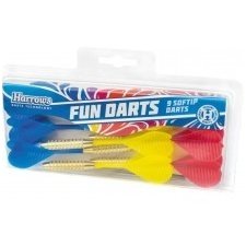 STRĖLYTĖS HARROWS FUN DARTS 3 RINKINIAI PO 3 VNT