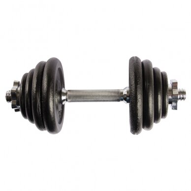 Surenkamas metalinis hantelis Prove 8kg 1 Surenkamas metalinis hantelis Prove 8kg 1