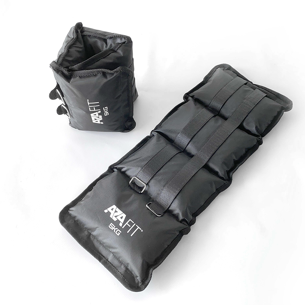 Svoriai ant kojų AZAFIT 2x5kg Svoriai ant kojų AZAFIT 2x5kg
