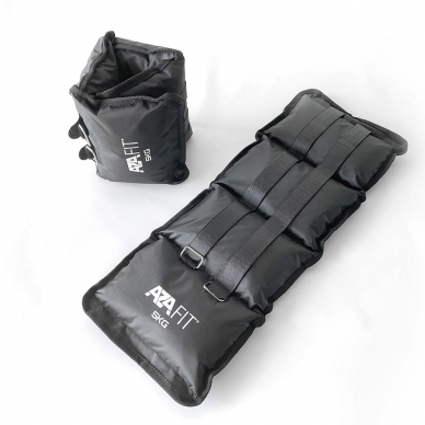 Svoriai ant kojų AZAFIT 2x5kg Svoriai ant kojų AZAFIT 2x5kg