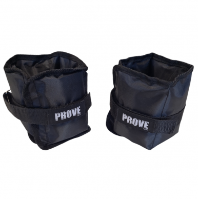 Svoriai riešams ir kojoms PROVE 2x1,0kg Svoriai riešams ir kojoms PROVE 2x1,0kg