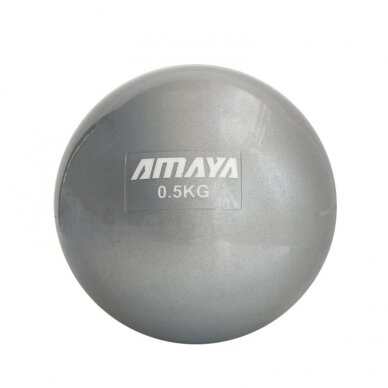 Svorinis pasunkintas kamuolys Amaya 0,5kg Svorinis pasunkintas kamuolys Amaya 0,5kg