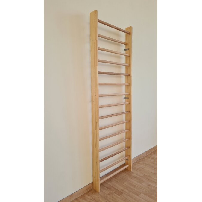 Švediška gimnastikos sienelė Wood-Line 2,5x0,90x0,15m 3 Švediška gimnastikos sienelė Wood-Line 2,5x0,90x0,15m 3
