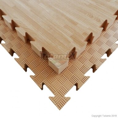 Tatamis Tatamix Eva W40P Wood 100x1004cm (Pagal užsakymą)