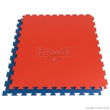 Tatamis XPE-FR 100x100x1,4cm (geltona/žalia) (pagal užsakymą) 1
