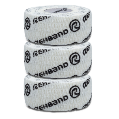 Teipas RX Athletic Power Wrap 25mm x 4.5m White/Black