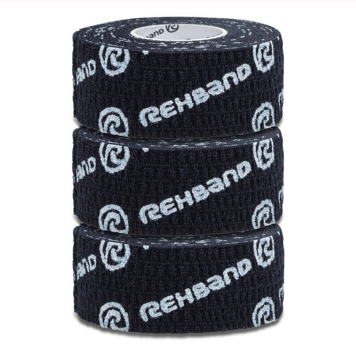 Teipas RX Athletic Power Wrap 25mm x 4.5m White/Black Teipas RX Athletic Power Wrap 25mm x 4.5m White/Black