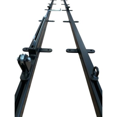 Tinklinio stovai montuojami prie sienos 150cm Tinklinio stovai montuojami prie sienos 150cm