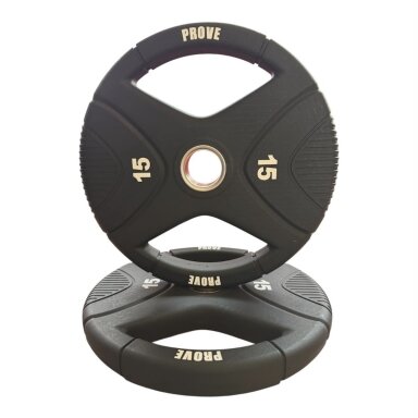 Uretaninis svoris Prove TPU 50mm 15kg Uretaninis svoris Prove TPU 50mm 15kg