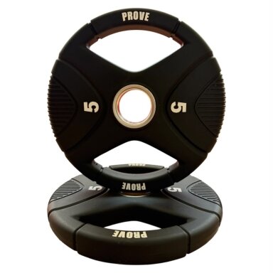 Uretaninis svoris Prove TPU 50mm 5kg Uretaninis svoris Prove TPU 50mm 5kg