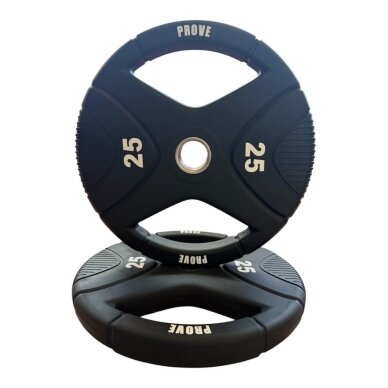 Uretaninis svoris Prove TPU 50mm 25kg Uretaninis svoris Prove TPU 50mm 25kg