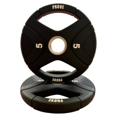 Uretaninis svoris Prove TPU 50mm 5kg Uretaninis svoris Prove TPU 50mm 5kg