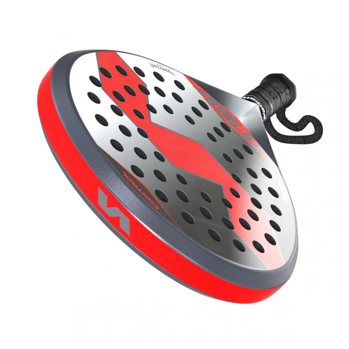 Varlion LW Hexagon 8.8 Padel Dark Grey/Red 3 Varlion LW Hexagon 8.8 Padel Dark Grey/Red 3